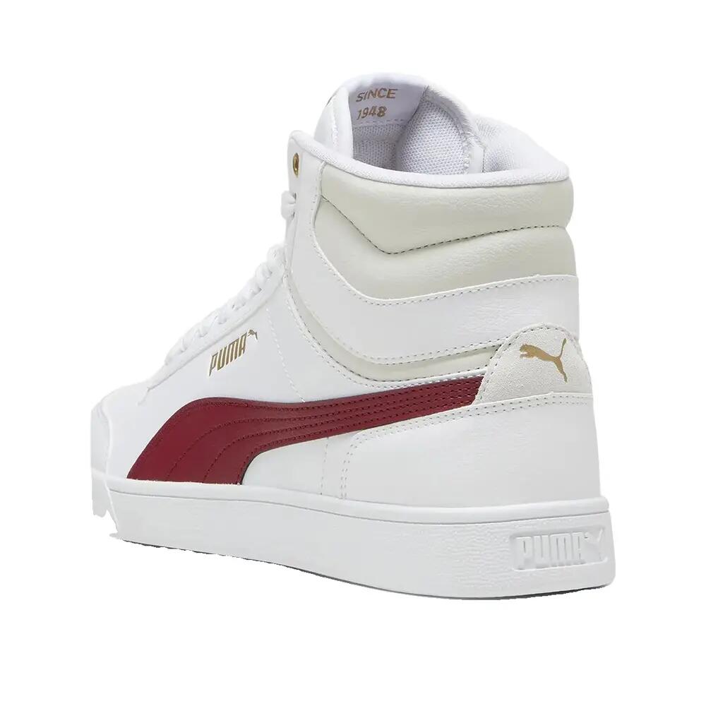 Zapatillas de baloncesto PUMA Shuffle Mid Blanca 6/6