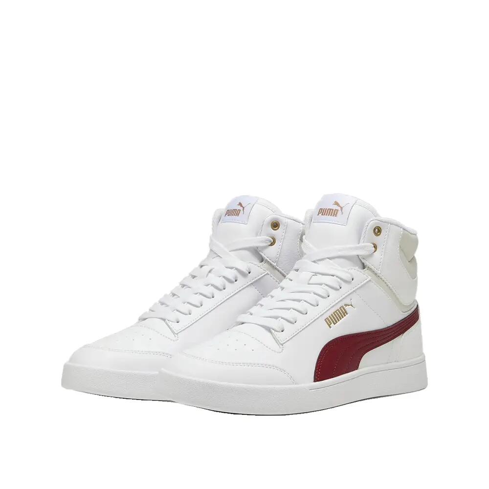 Zapatillas de baloncesto PUMA Shuffle Mid Blanca 4/6