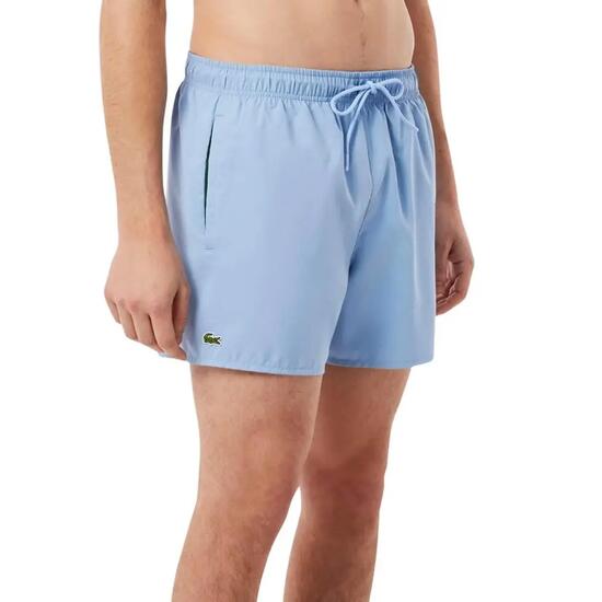 Short de bain homme bleu clair