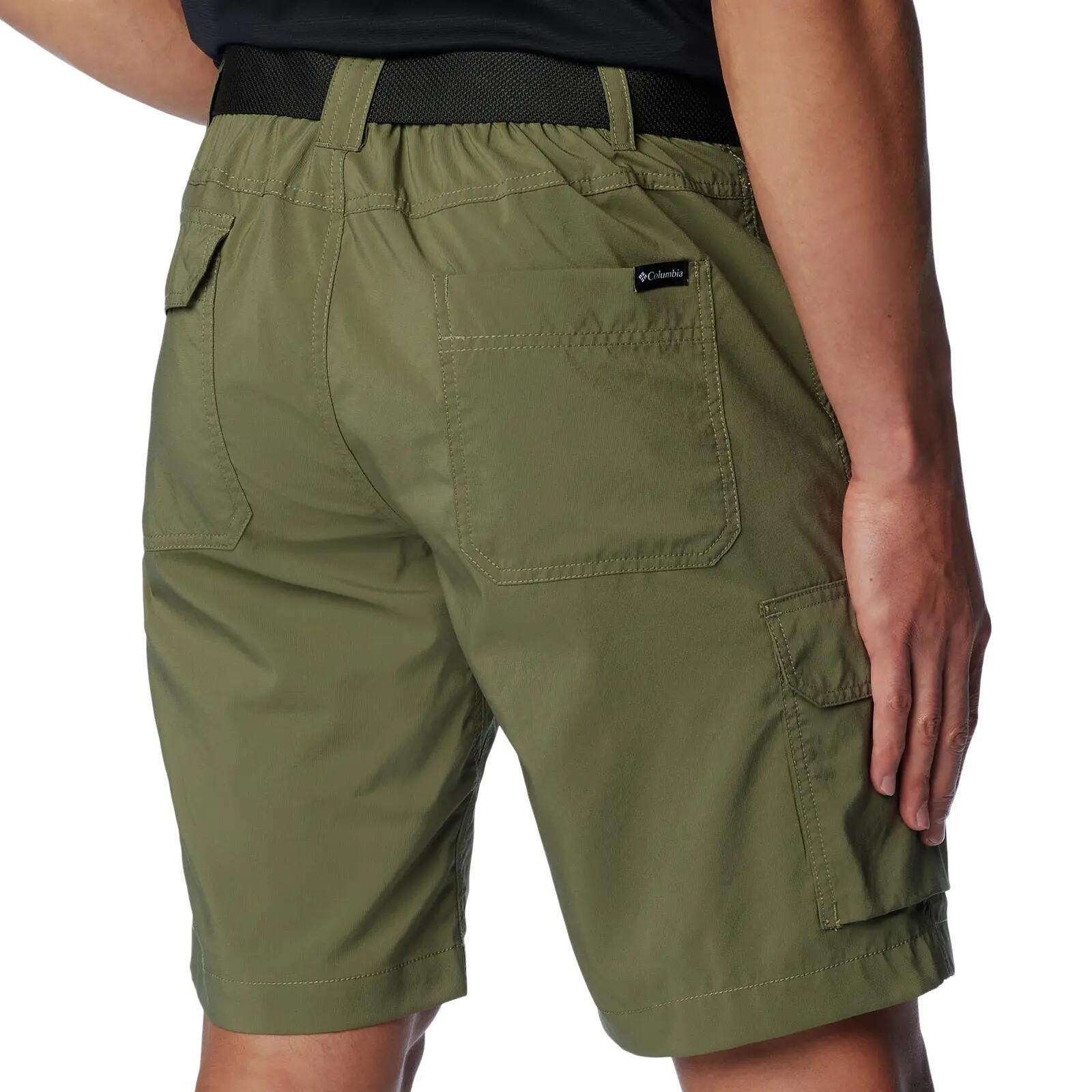 Calças Columbia Cargo Ridge Utility verdes para homem 4/5