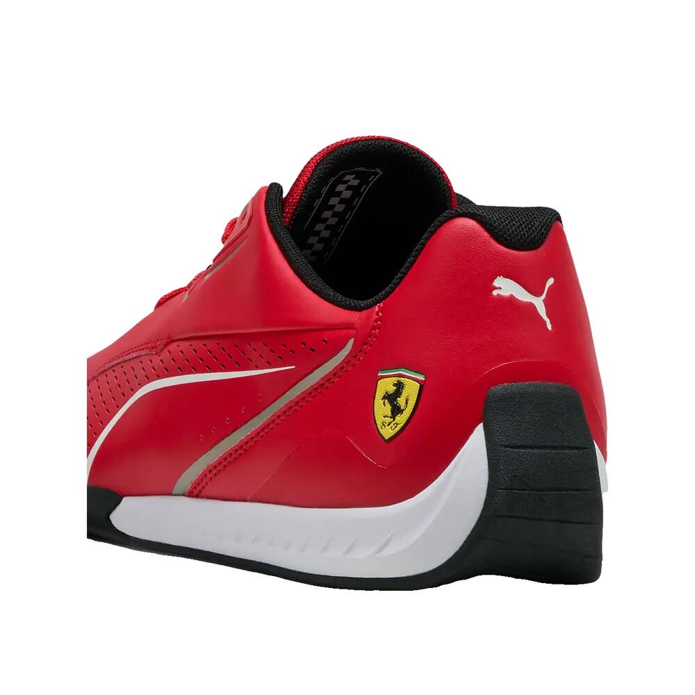 PUMA Ferrari Drift Cat 11 Rosso Corsa Sneakers Uomo Bianco (30861302) 6/6