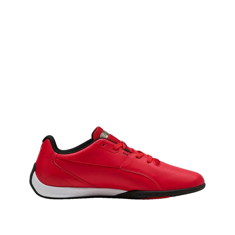 PUMA Ferrari Drift Cat 11 Rosso Corsa Sneakers Uomo Bianco (30861302) 3/6