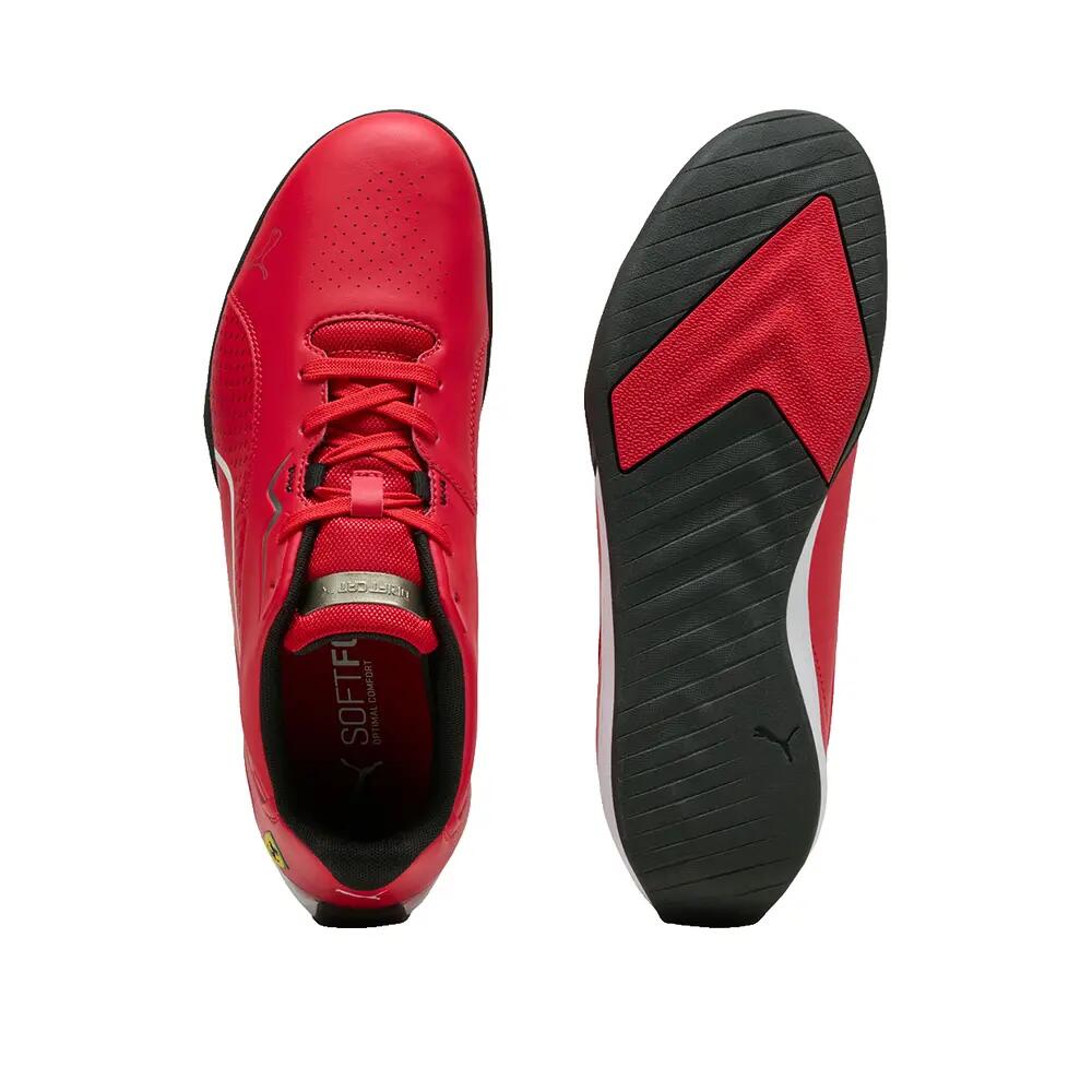 PUMA Ferrari Drift Cat 11 Rosso Corsa Sneakers Uomo Bianco (30861302) 2/6