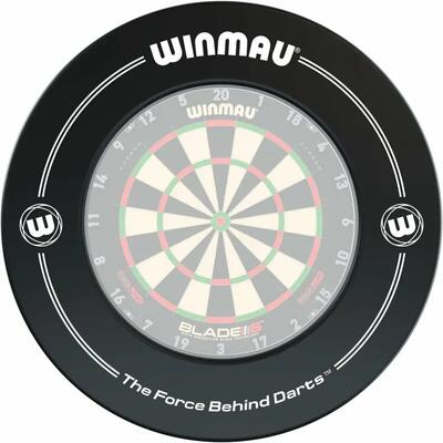 Winmau dartbord catchring zwart