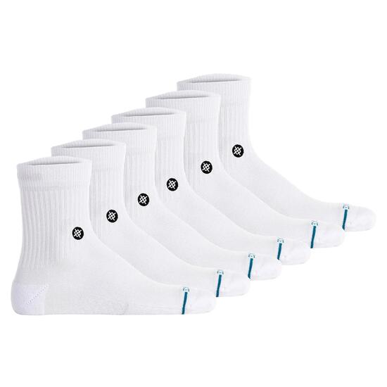 Socken Unisex 6er Pack-Icon Quarter