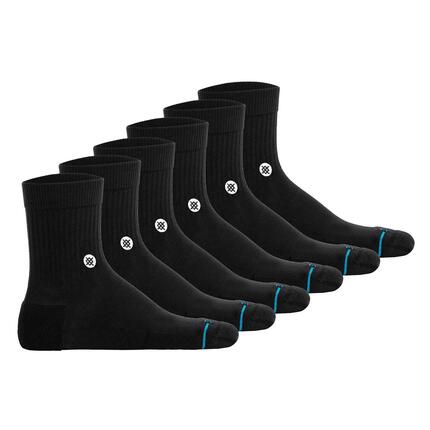 Socken Unisex 6er Pack-Icon Quarter