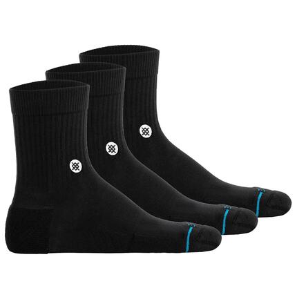 Socken Unisex 3er Pack-Icon Quarter