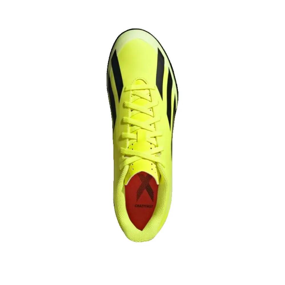 Chaussures de football adidas Crazyfast Club TF Jaune 2/3