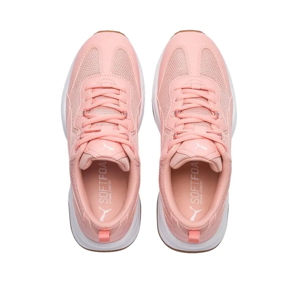 Chaussures PUMA Cilia Femme Couleur Pêche/Blanc/Argent 5/6