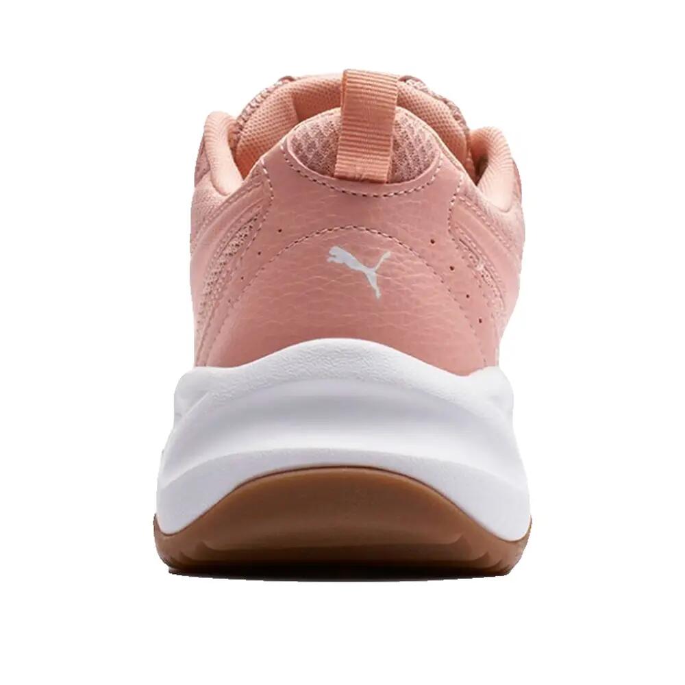 Chaussures PUMA Cilia Femme Couleur Pêche/Blanc/Argent 4/6