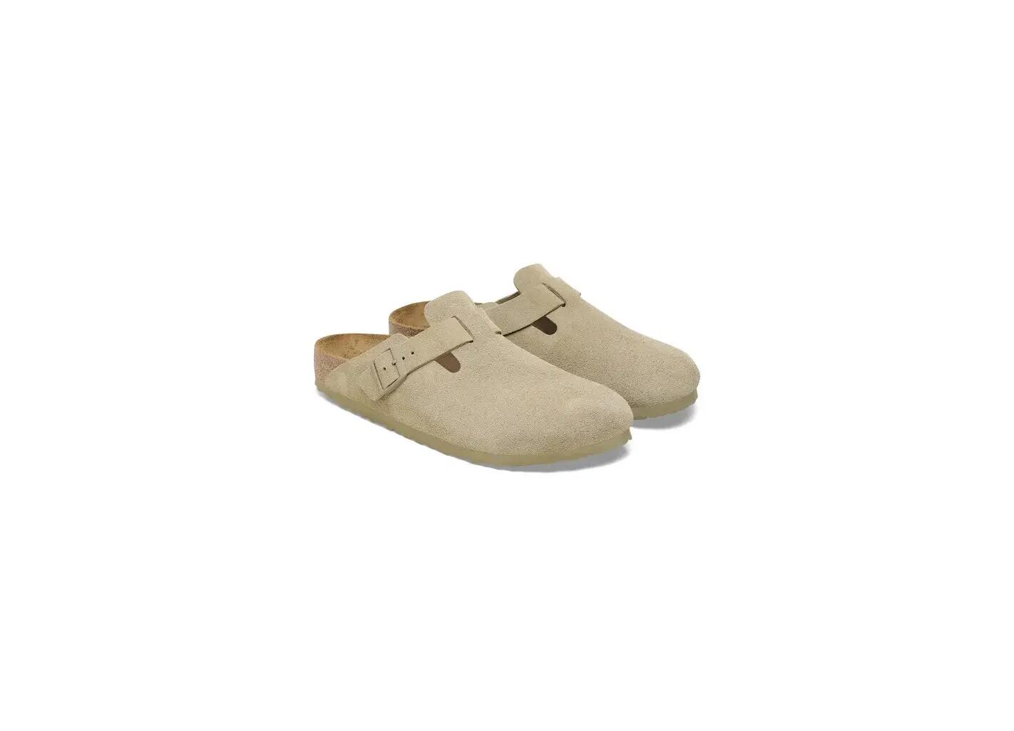 Boston Suede Leather Faded Khaki - Taille : 41N EU 2/7