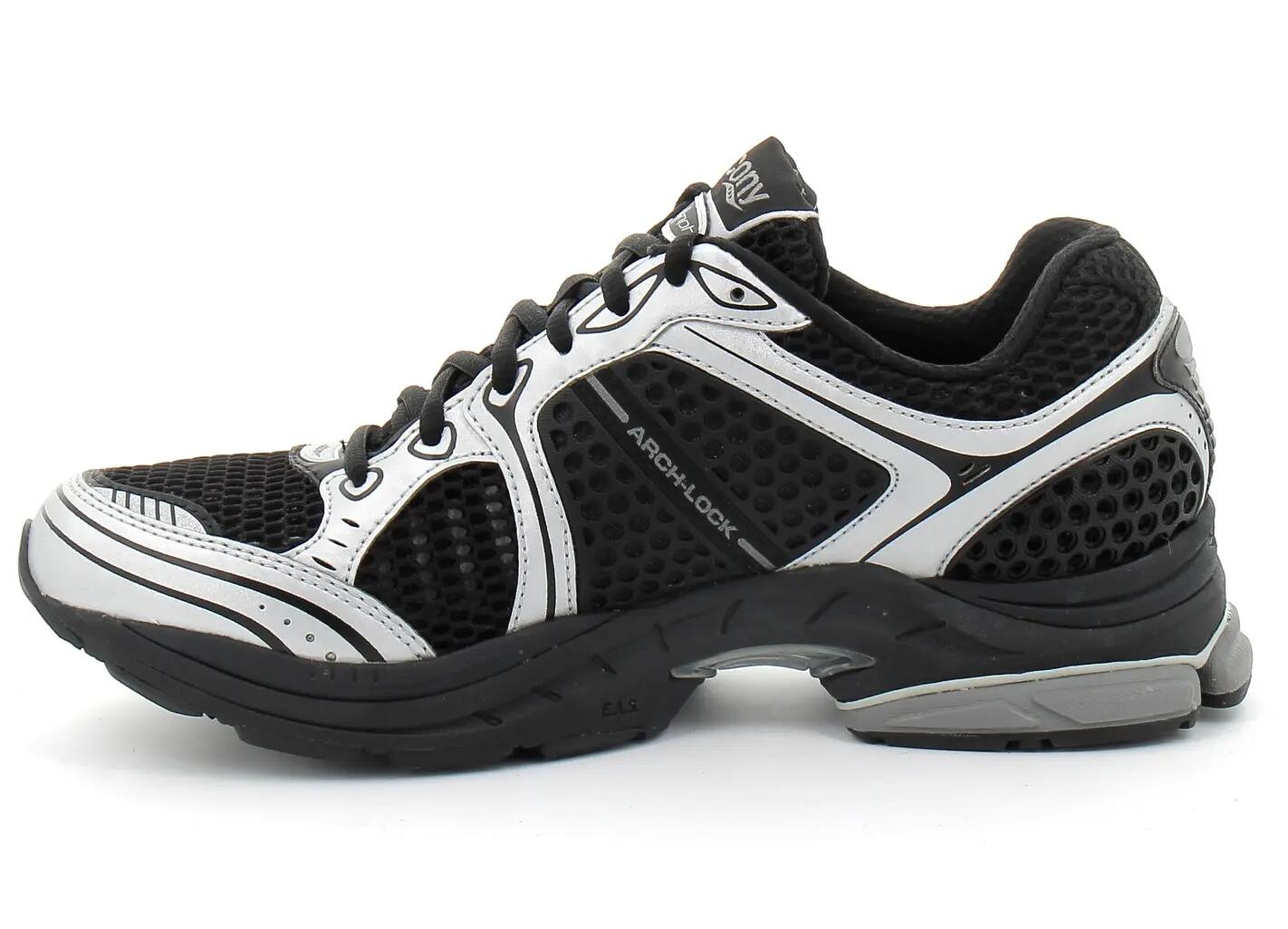 Scarpe da corsa Saucony ProGrid Triumph 4 Nero/Argento 3/5