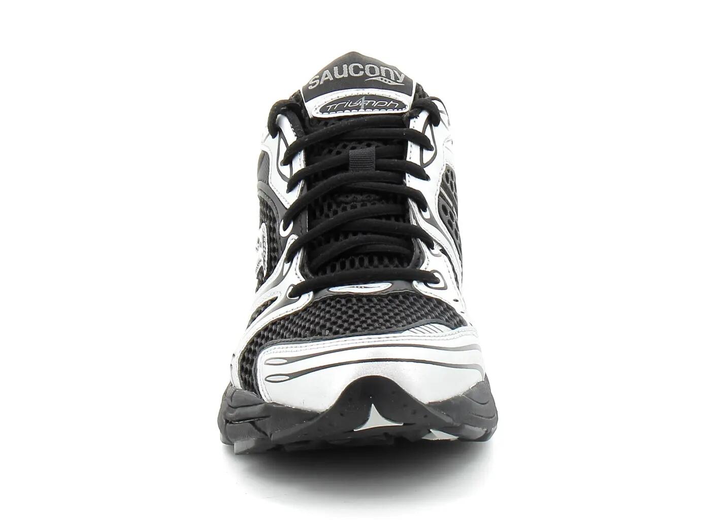 Scarpe da corsa Saucony ProGrid Triumph 4 Nero/Argento 2/5