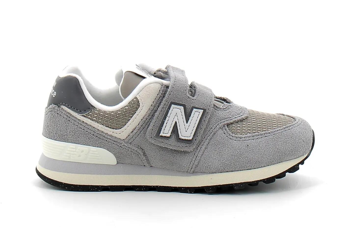 New Balance 574 Hook & Loop Sneakers Grijs 5/5