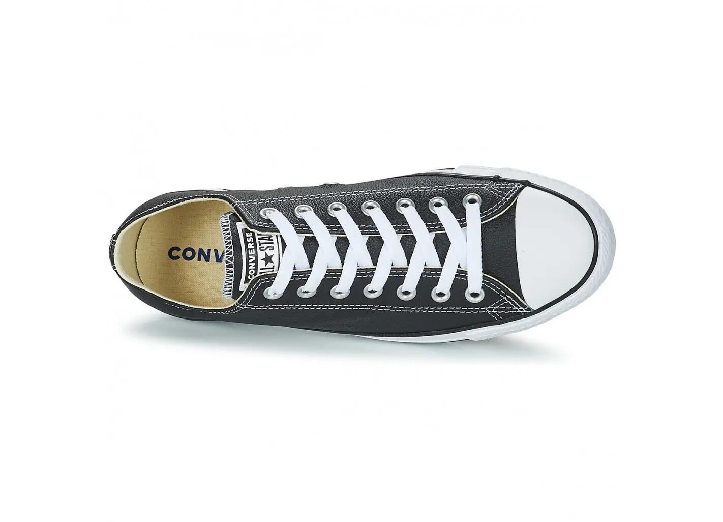 Sneakers Converse Chuck Taylor Ox Leather, Black, Unisex 6/7