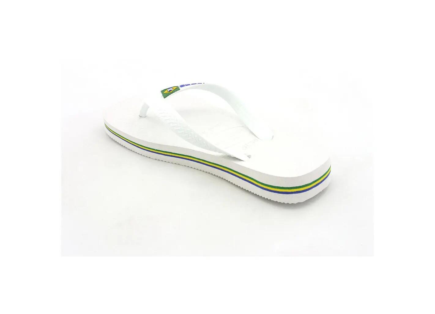 Sandals Havaianas Brazil White Men 6/8