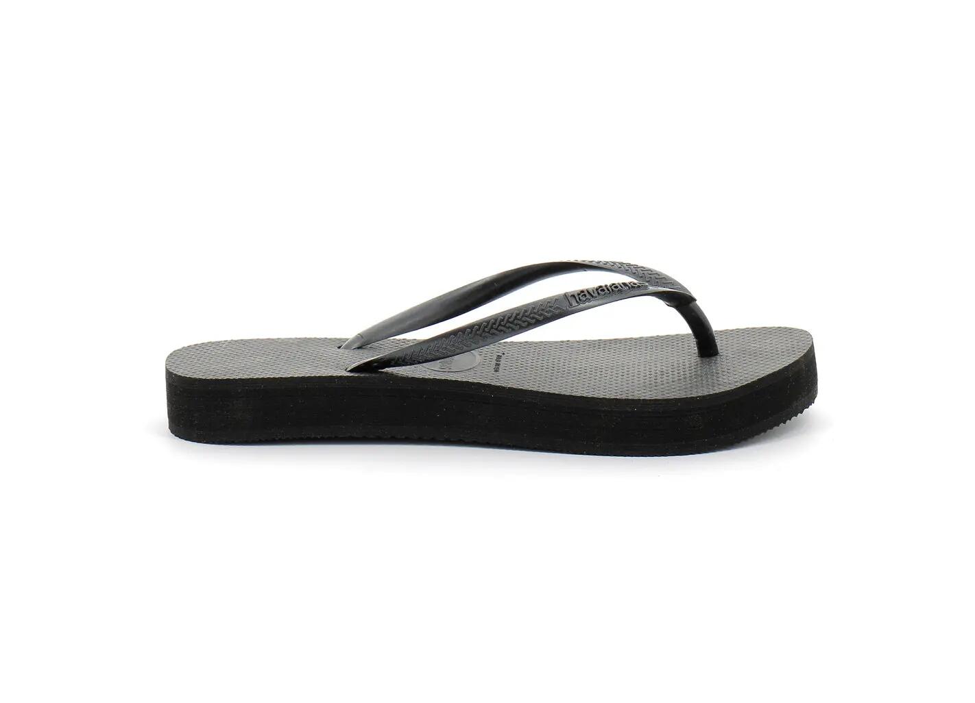 Chanclas Surf Mujer Havaianas HAVAIANAS SLIM PLATFORM Negro 6/6