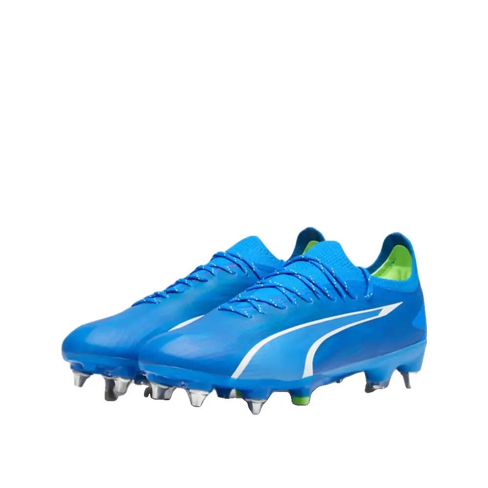 ULTRA ULTIMATE MxSG Fußballschuhe Herren PUMA Ultra Blue White Pro Green 9/9