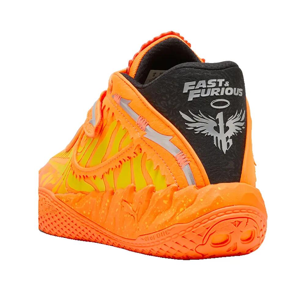 Basketbalschoenen PUMA MB.05 Fast & Furious LA Oranje 8/10