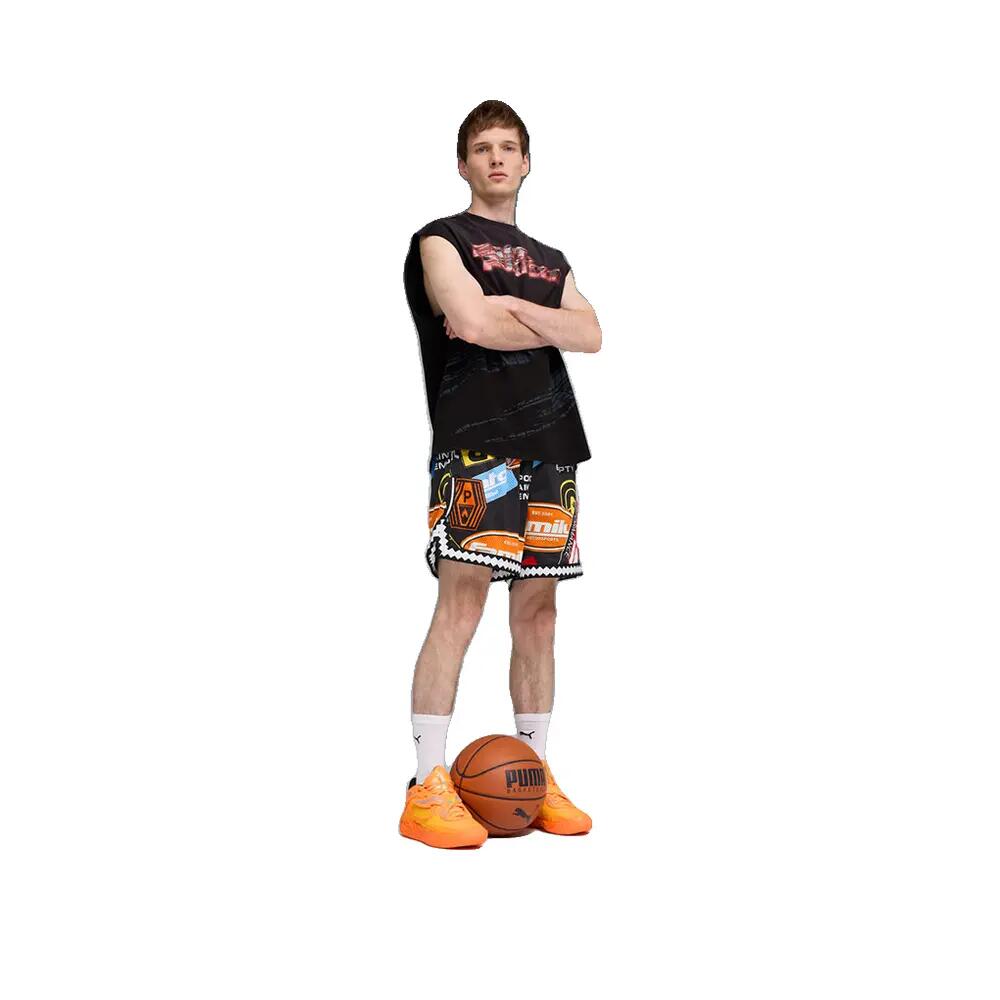 Basketbalschoenen PUMA MB.05 Fast & Furious LA Oranje 7/10