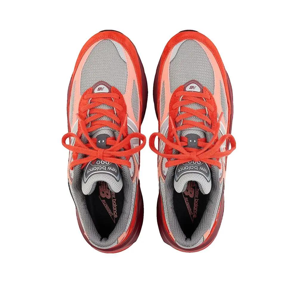 Scarpe New Balance 990 V6 Rosso 3/3