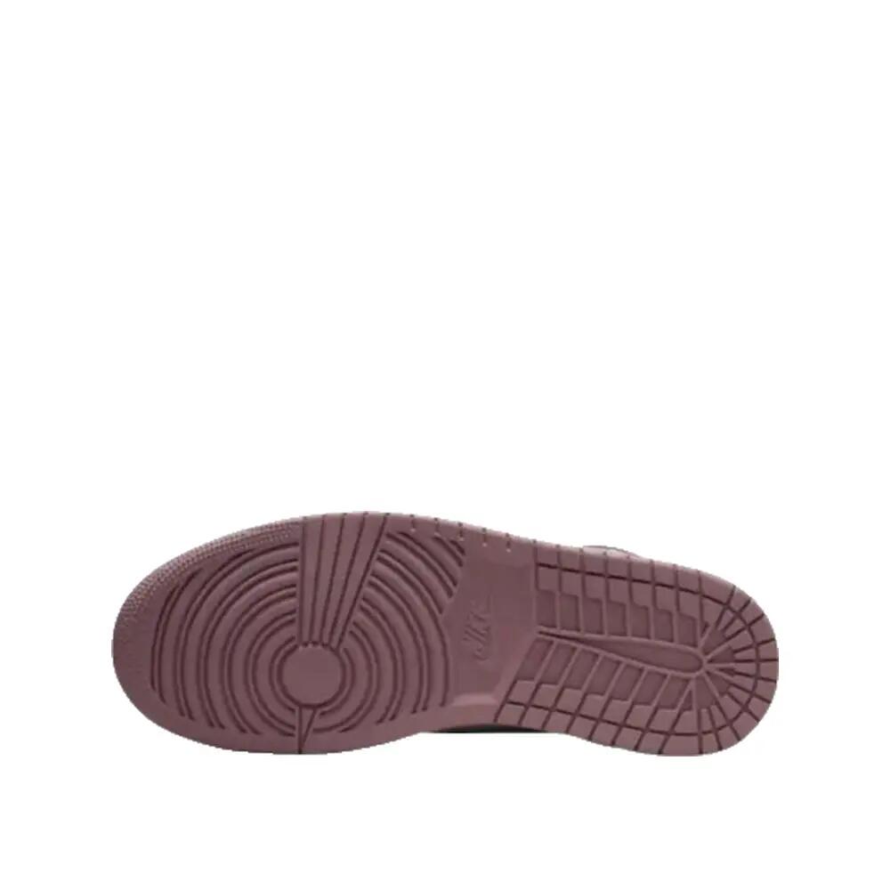 Chaussures - lifestyle - unisexe - hautes - air jordan 1 sky j mauve 3/4