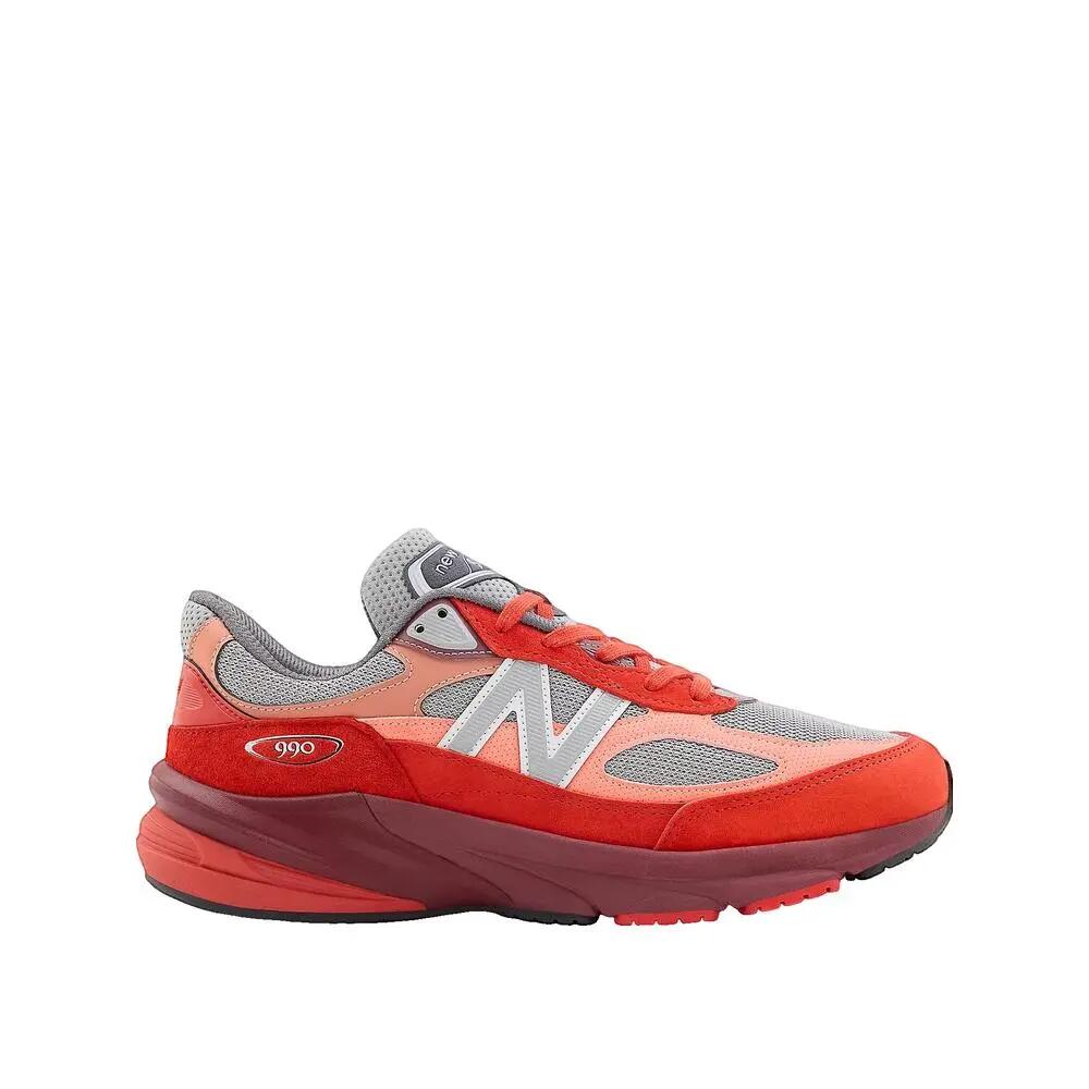 Scarpe New Balance 990 V6 Rosso 2/3