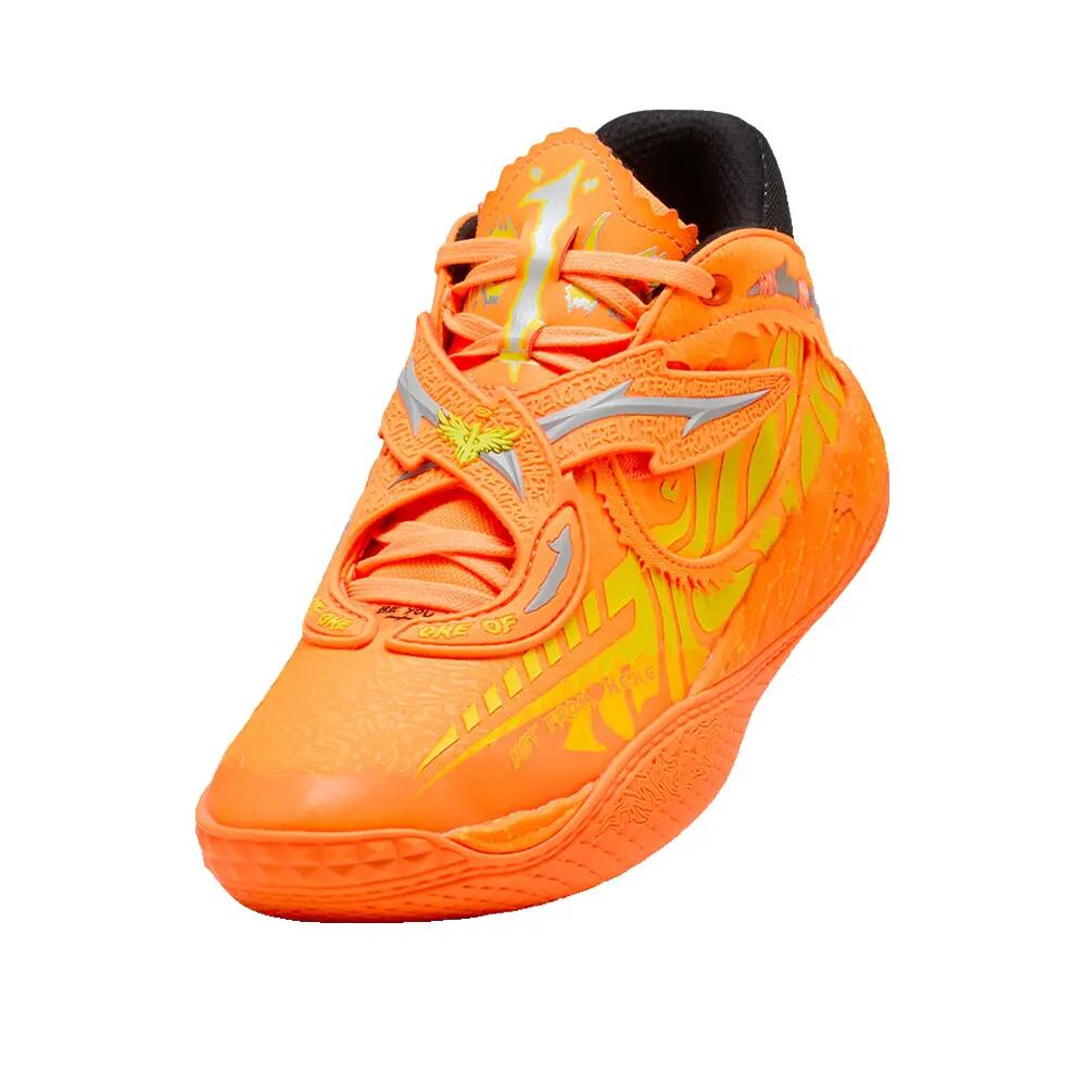Basketbalschoenen PUMA MB.05 Fast & Furious LA Oranje 3/10
