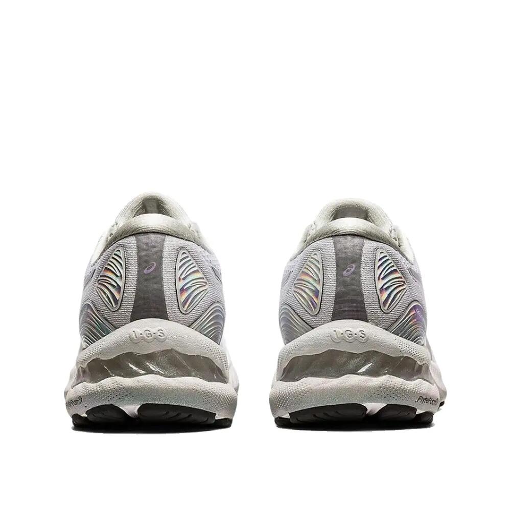 Zapatillas de correr ASICS Gel-Nimbus 23 Platinum Gris glacier/Blanco 4/4