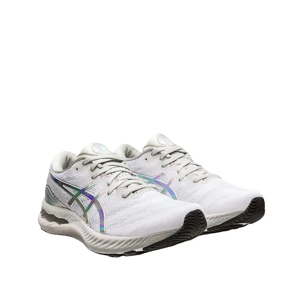 Zapatillas de correr ASICS Gel-Nimbus 23 Platinum Gris glacier/Blanco 2/4
