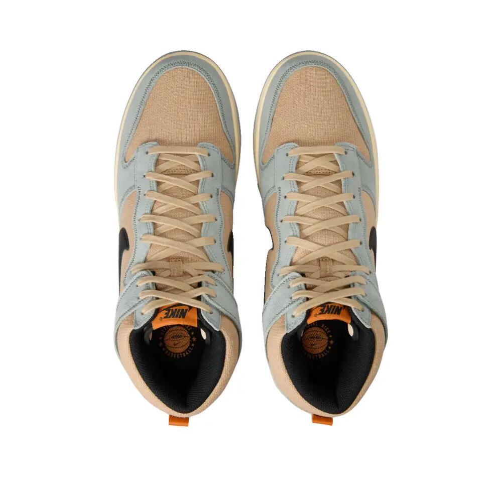 Chaussures Nike Dunk High SE Hemp Hoops Gris/Beige 4/6