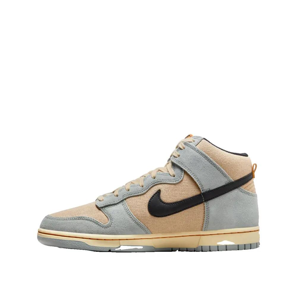 Chaussures Nike Dunk High SE Hemp Hoops Gris/Beige 3/6