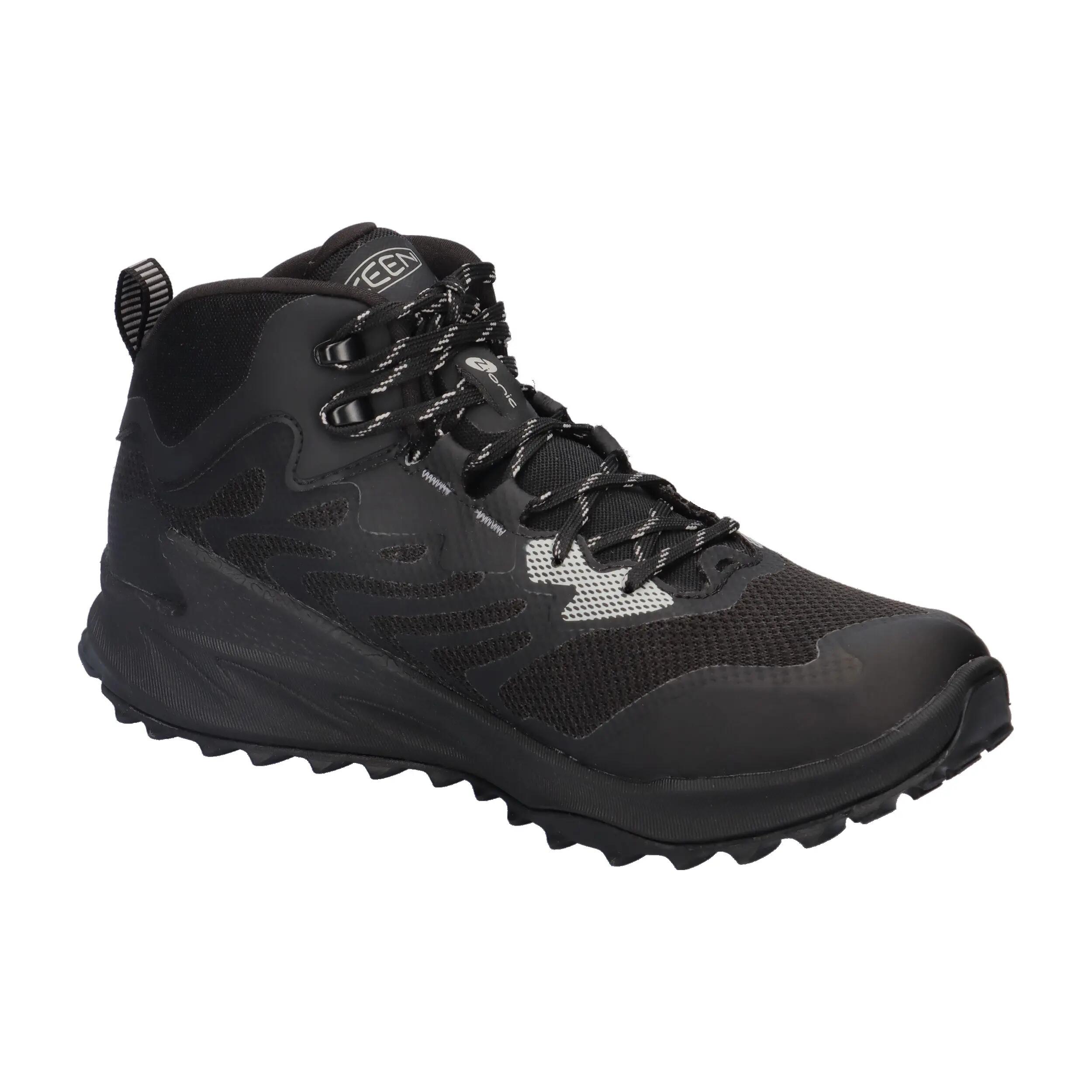 Men’s ZIONIC NXT MID WP M Hiking Shoe Triple Black 8/14