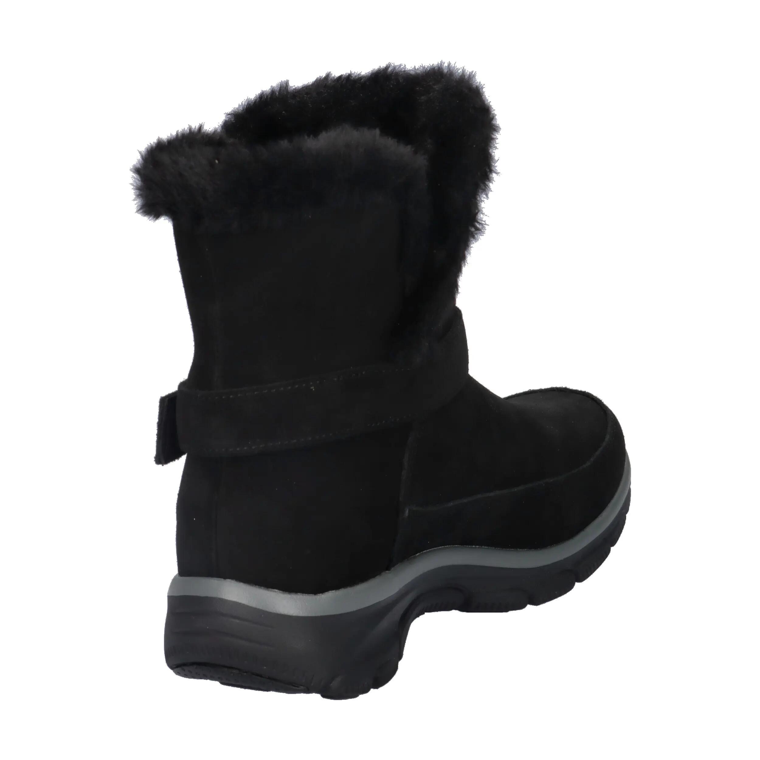 Botas Planas Mujer Skechers Easy Going - Dreamers Luxe Vis Negro 13/14