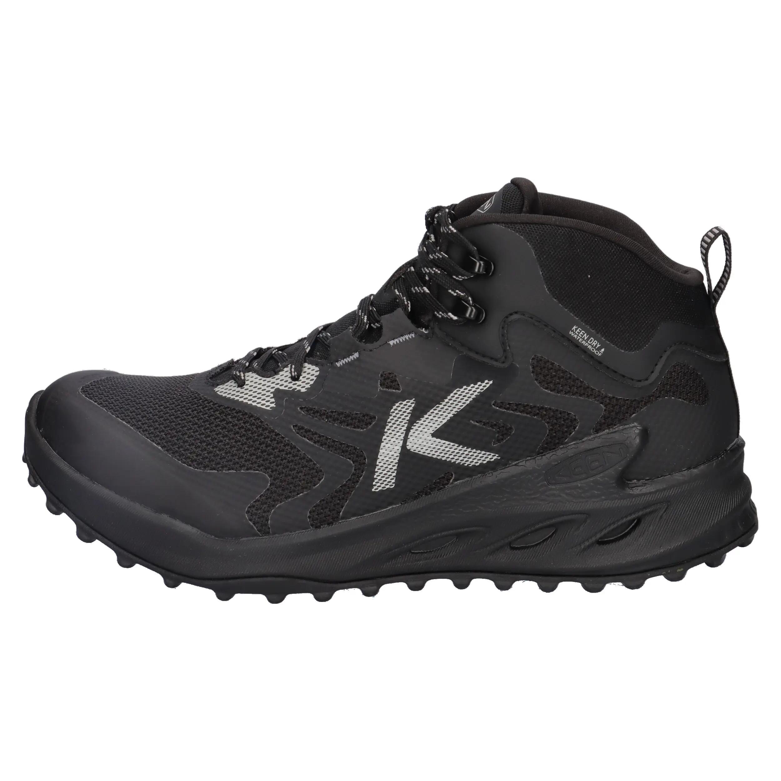 Men’s ZIONIC NXT MID WP M Hiking Shoe Triple Black 9/14