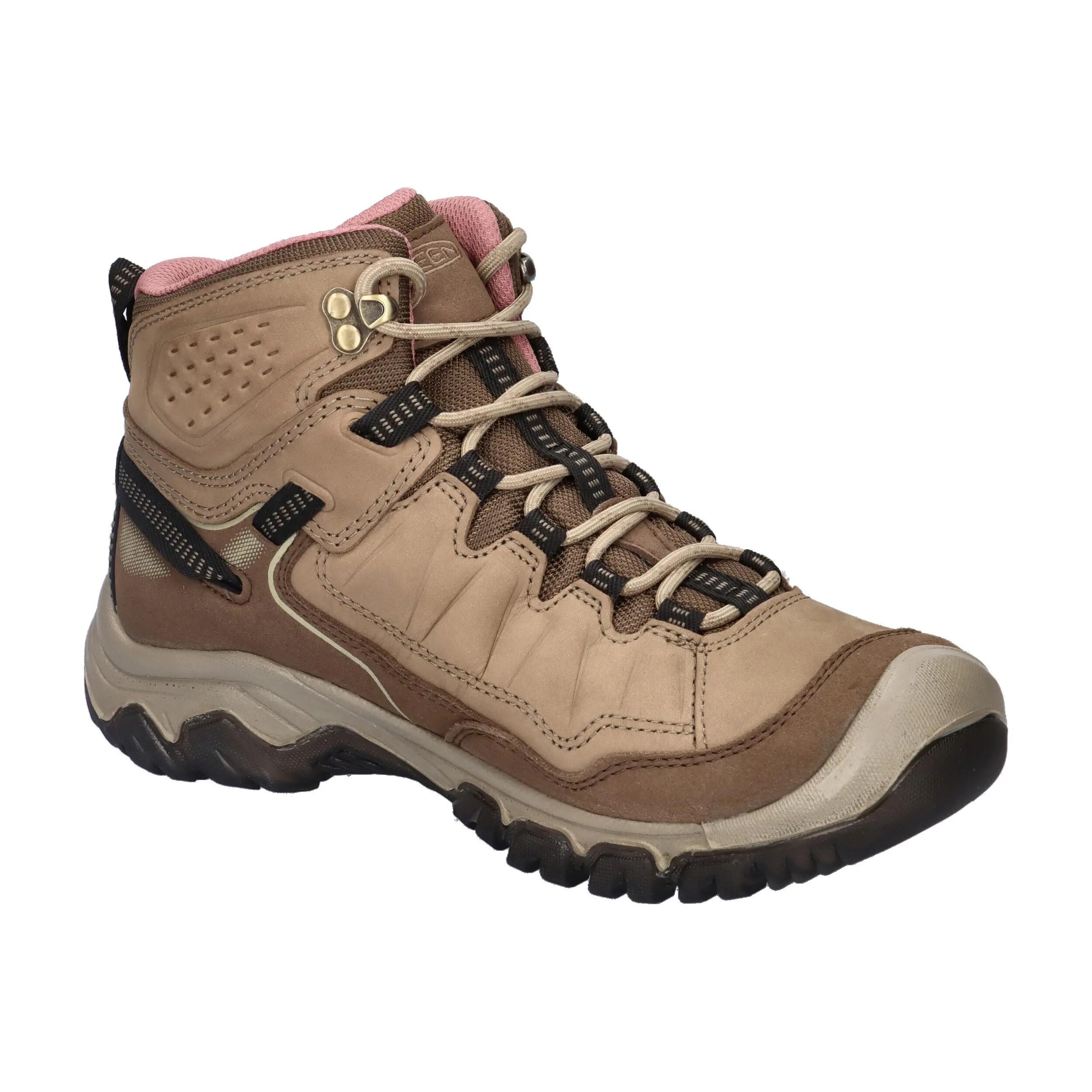 Dames TARGHEE IV MID WP W Wandelschoenen Bruin-grijs/Roze 8/14