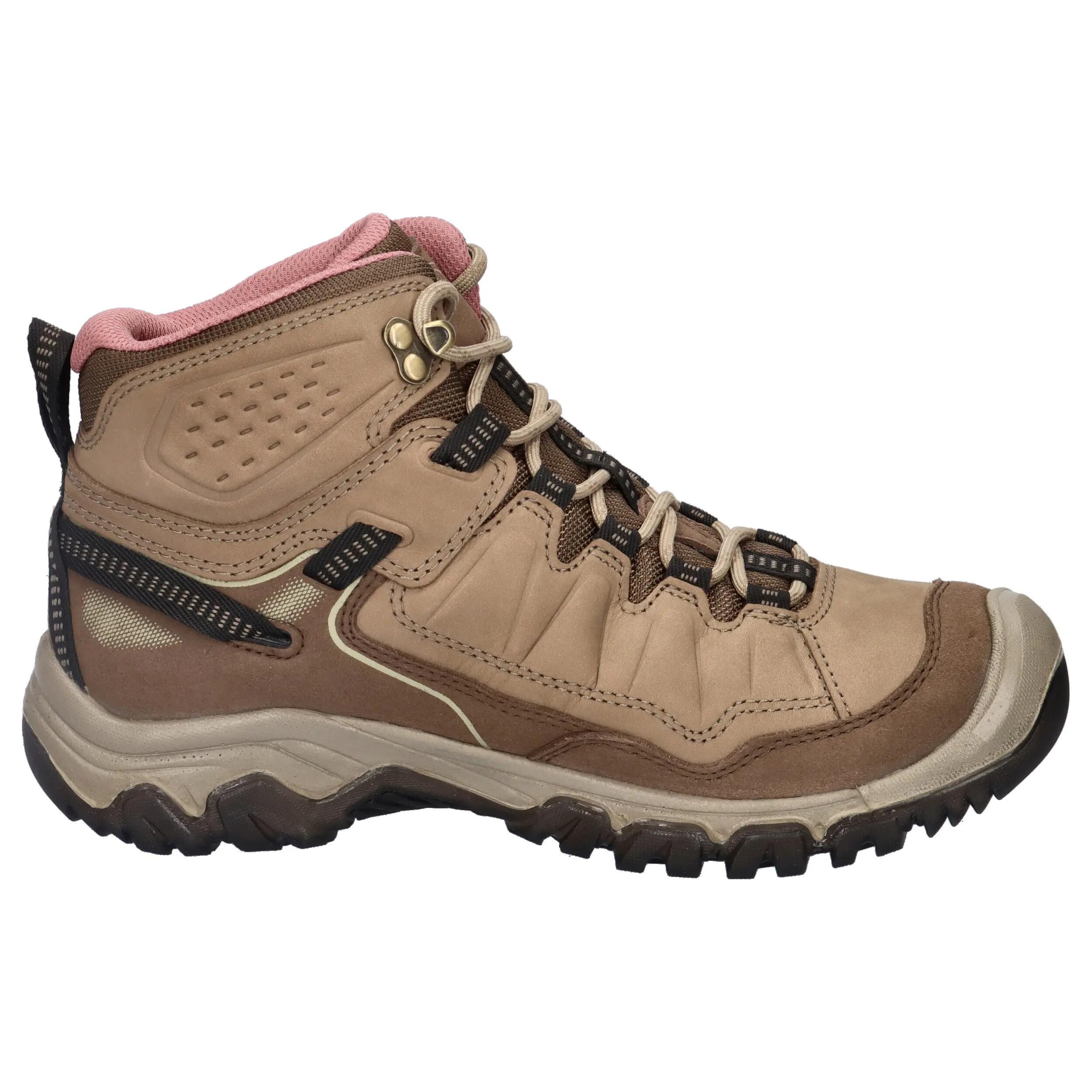 Dames TARGHEE IV MID WP W Wandelschoenen Bruin-grijs/Roze 7/14