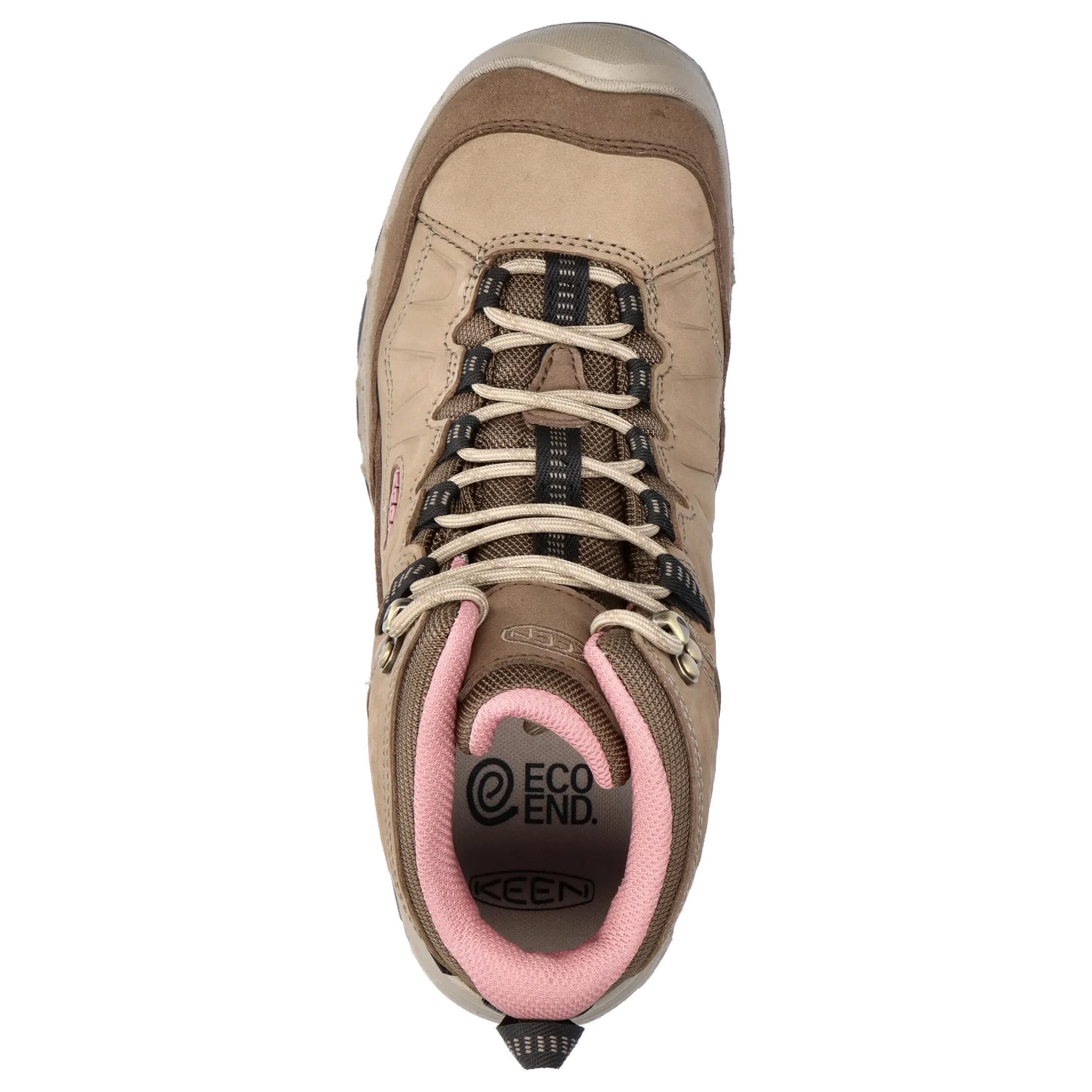 Dames TARGHEE IV MID WP W Wandelschoenen Bruin-grijs/Roze 5/14