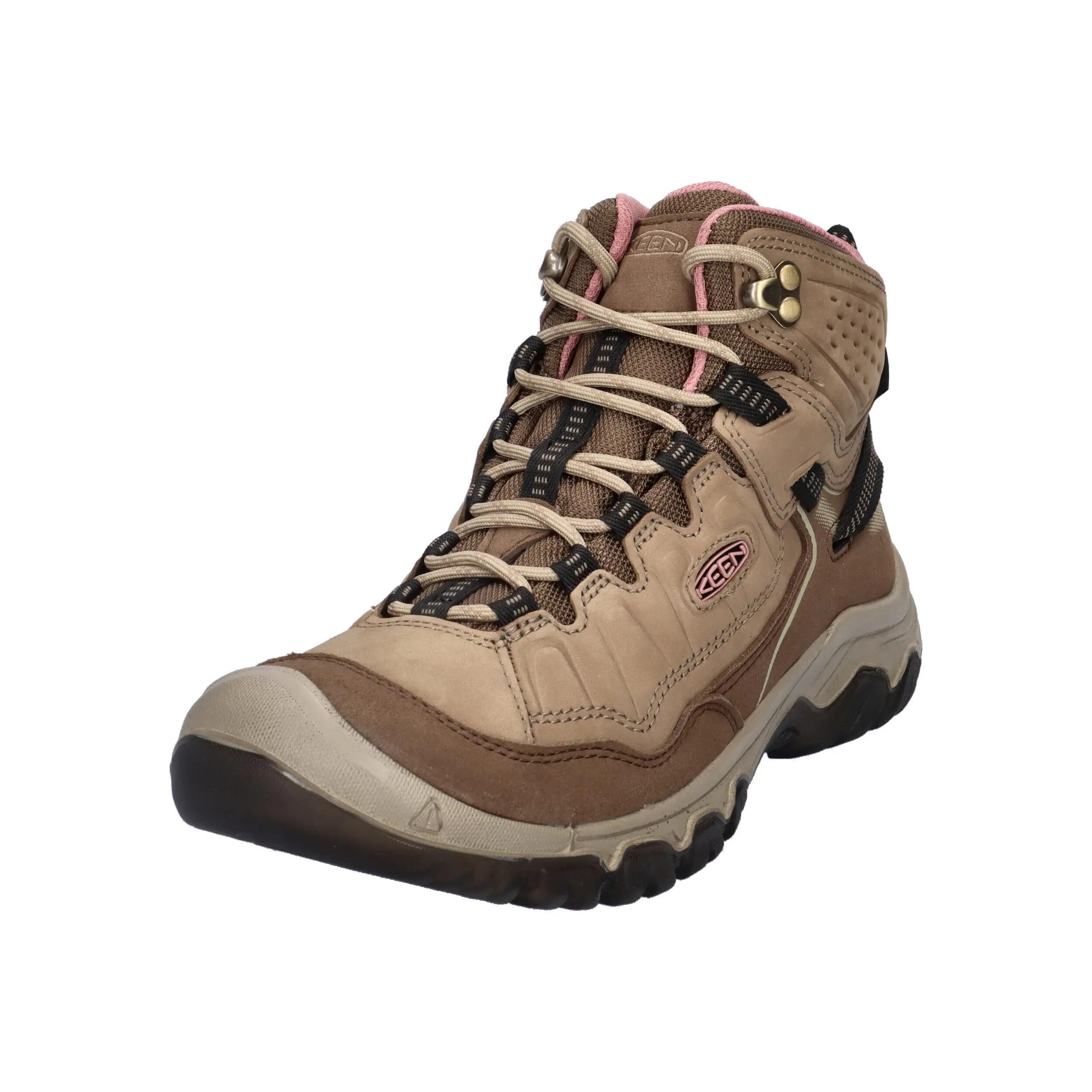 Dames TARGHEE IV MID WP W Wandelschoenen Bruin-grijs/Roze 4/14
