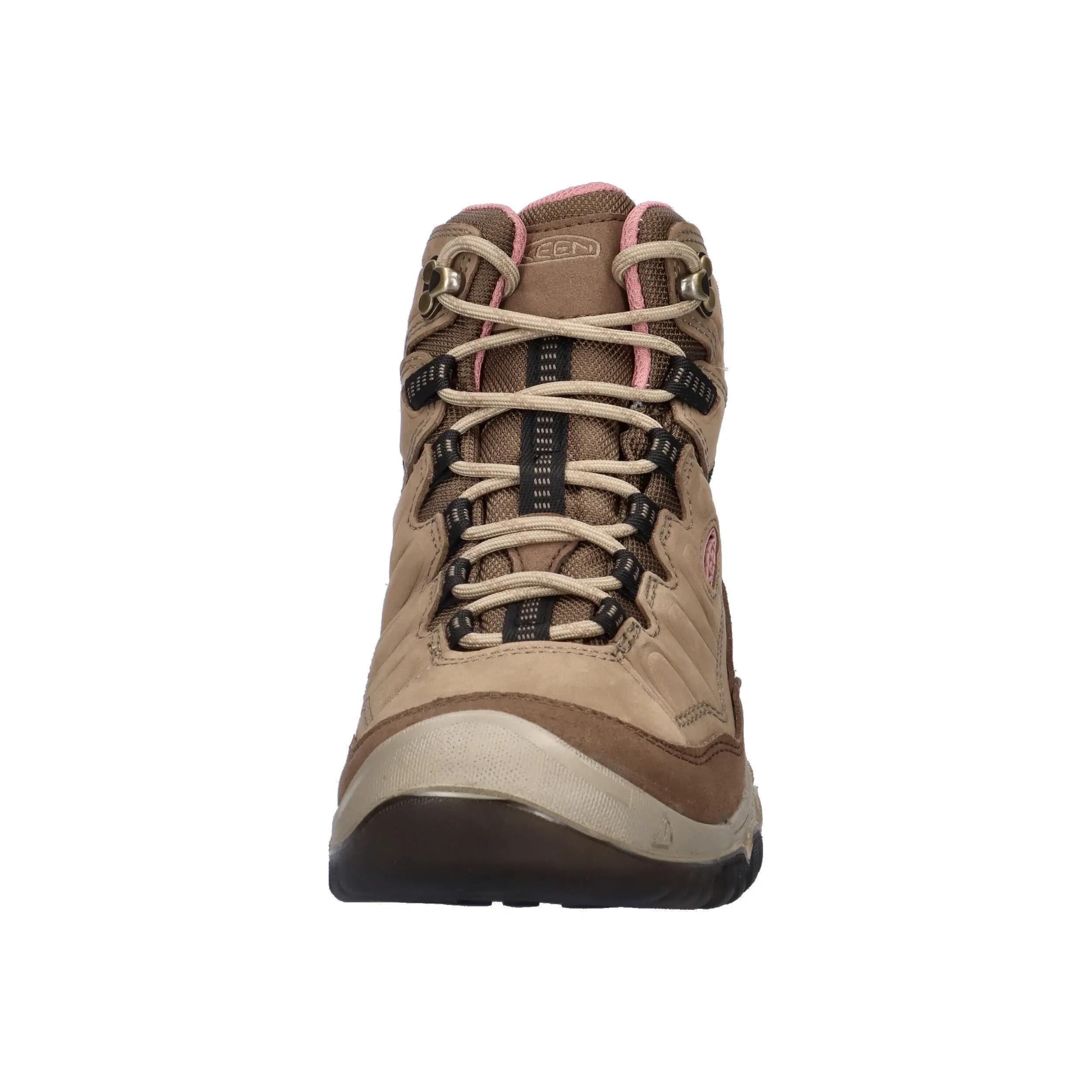 Dames TARGHEE IV MID WP W Wandelschoenen Bruin-grijs/Roze 3/14