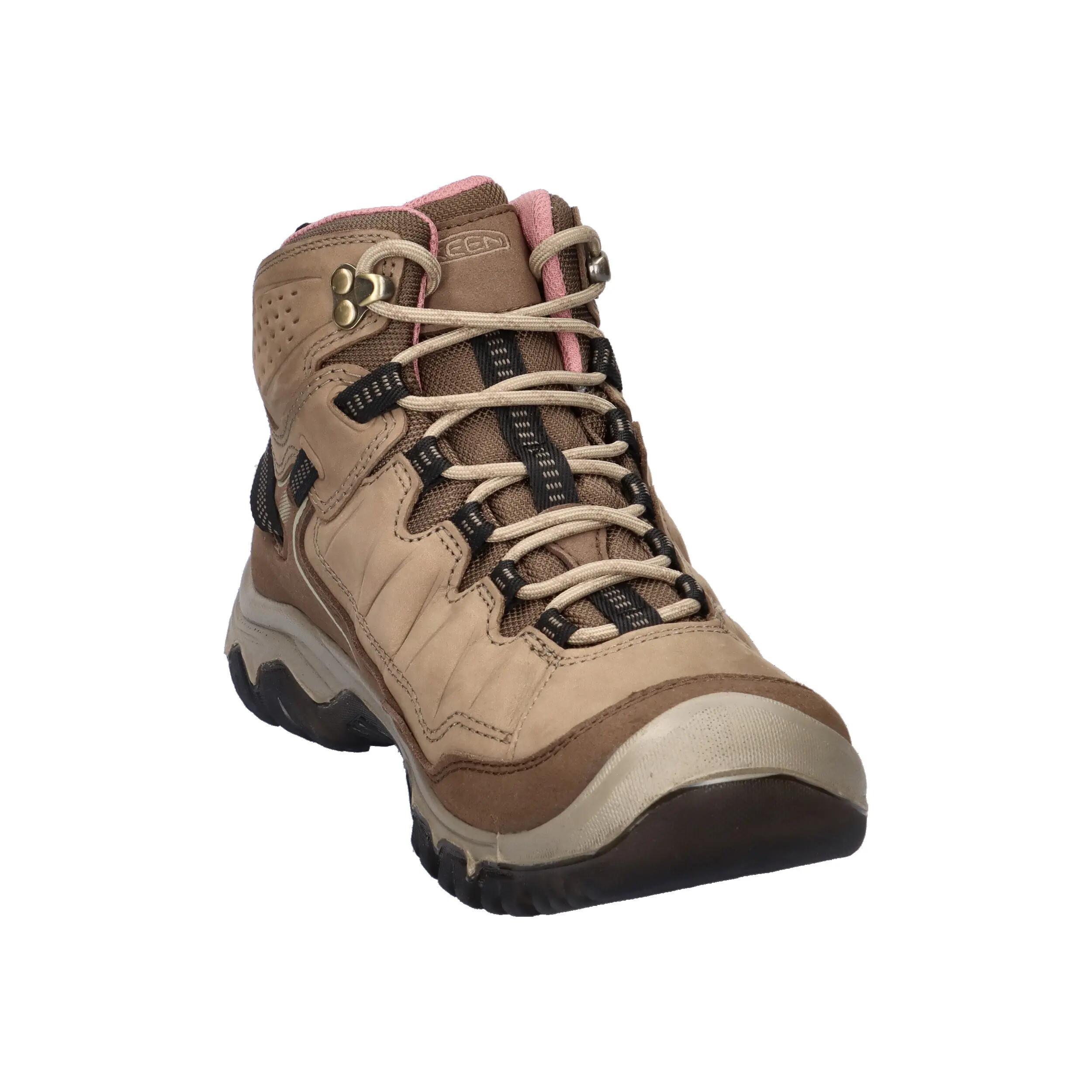 Dames TARGHEE IV MID WP W Wandelschoenen Bruin-grijs/Roze 2/14