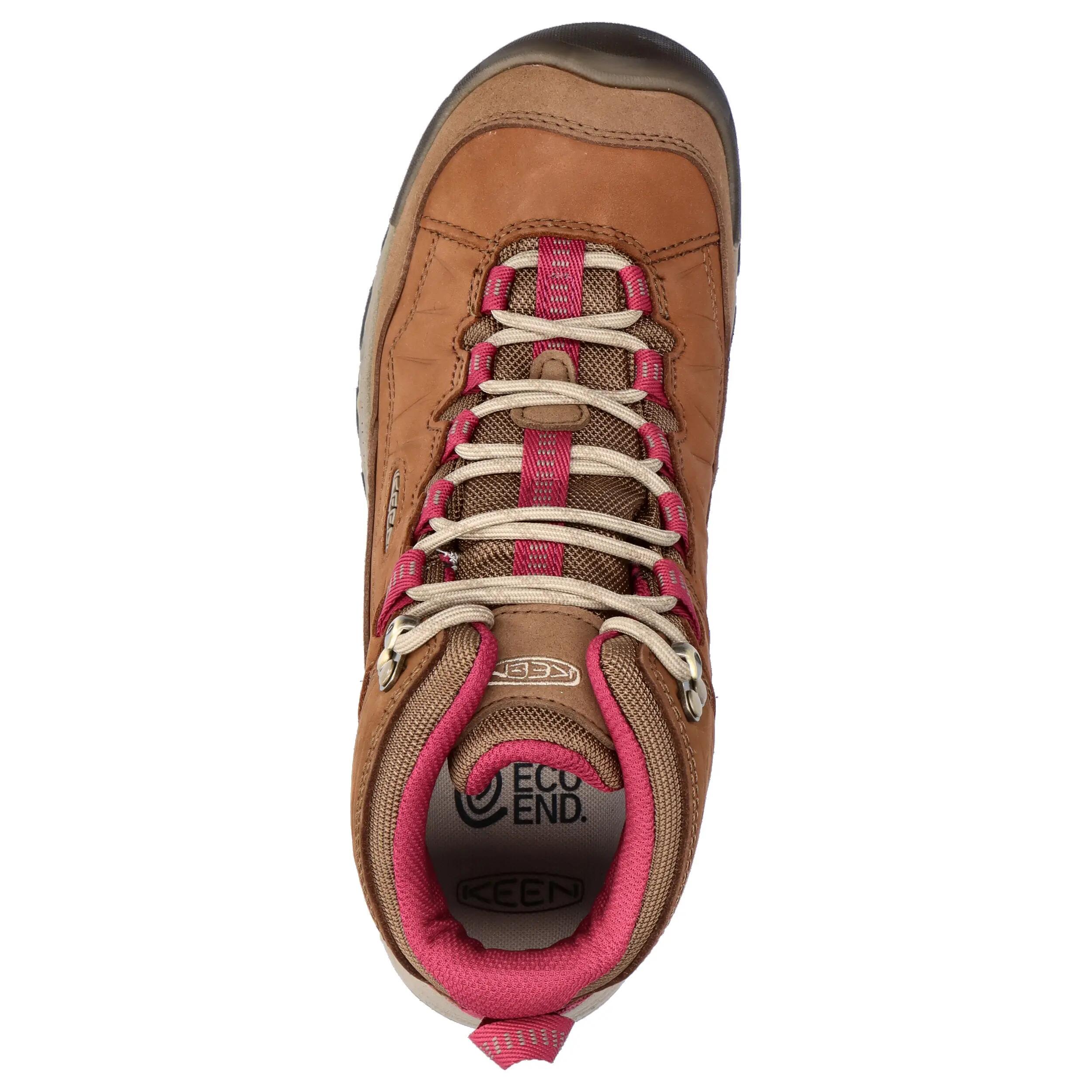 Dames TARGHEE IV MID WP W Wandelschoenen Bisonbruin/Beaujolais-rood 5/14