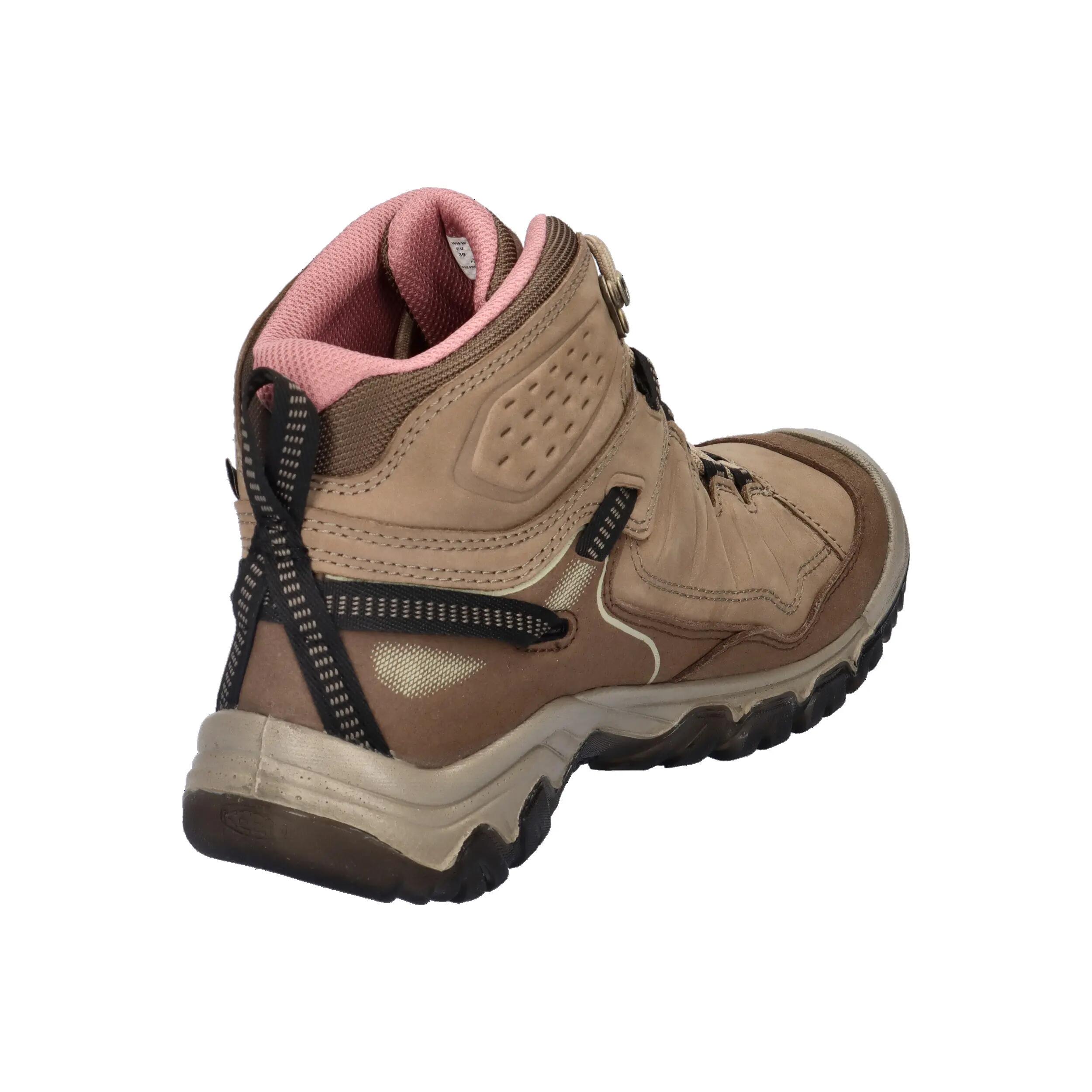 Dames TARGHEE IV MID WP W Wandelschoenen Bruin-grijs/Roze 13/14