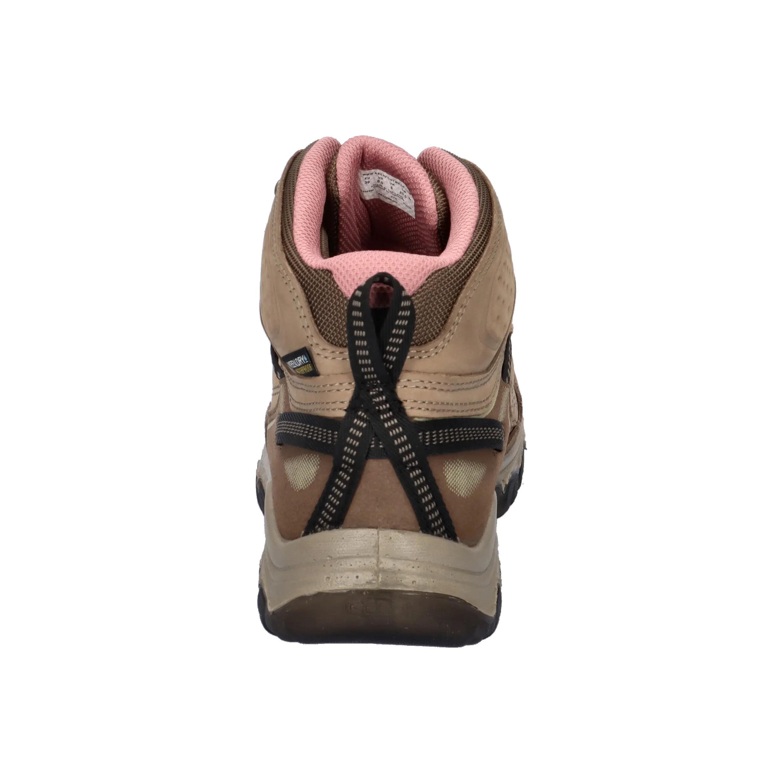 Dames TARGHEE IV MID WP W Wandelschoenen Bruin-grijs/Roze 12/14