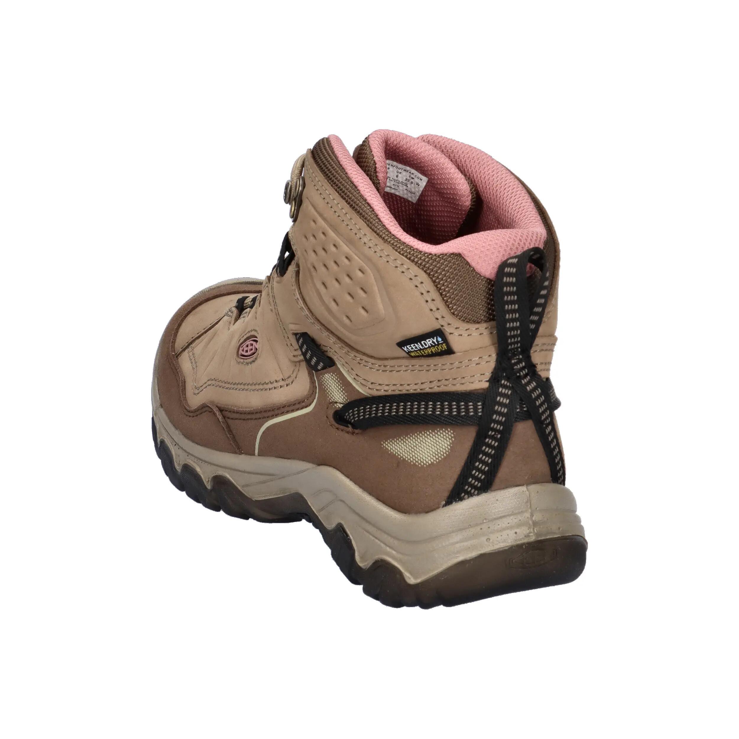 Dames TARGHEE IV MID WP W Wandelschoenen Bruin-grijs/Roze 11/14