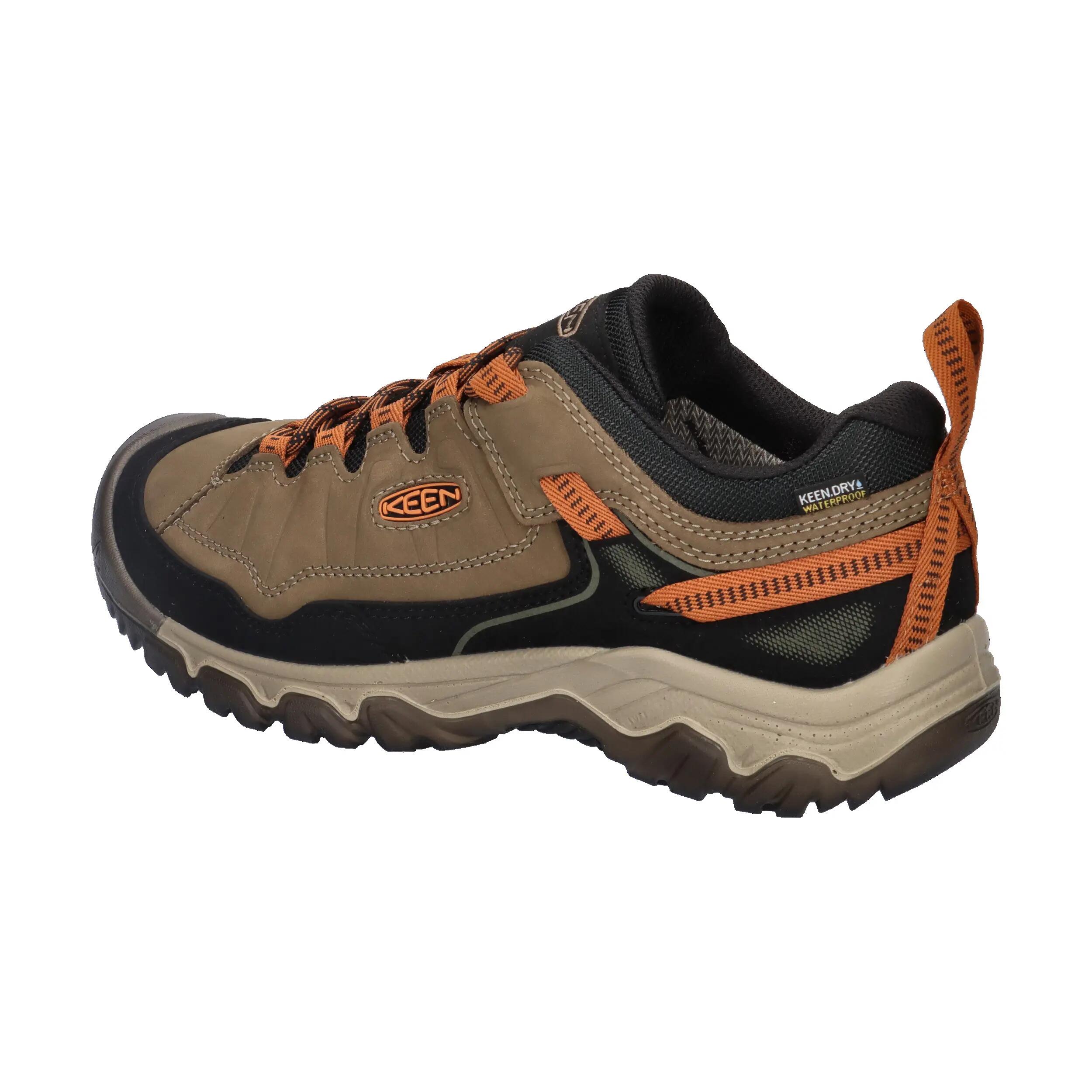 Túrázó cipő KEEN TARGHEE IV WP M Tortuemarine/Brunpécan 10/14