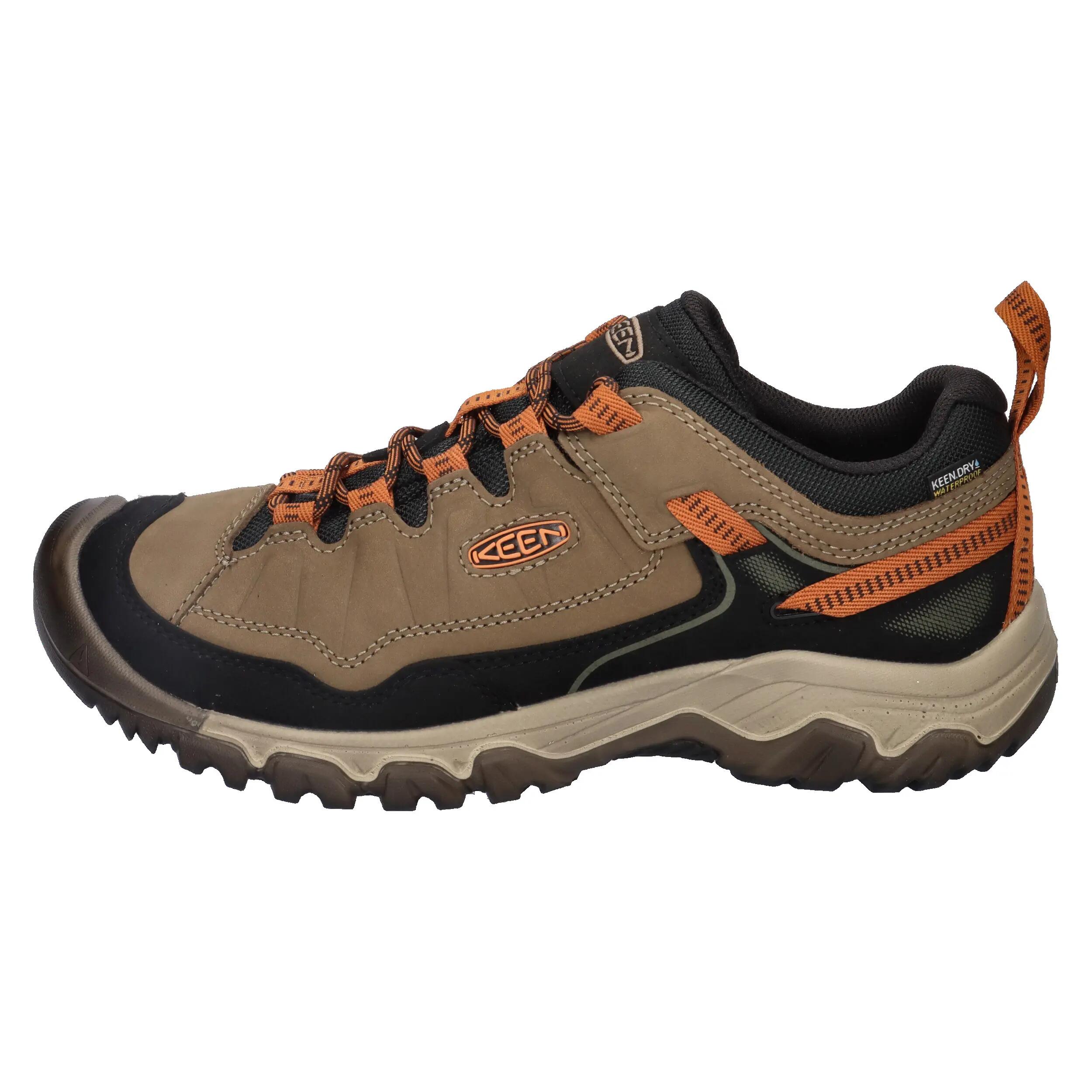 Túrázó cipő KEEN TARGHEE IV WP M Tortuemarine/Brunpécan 9/14
