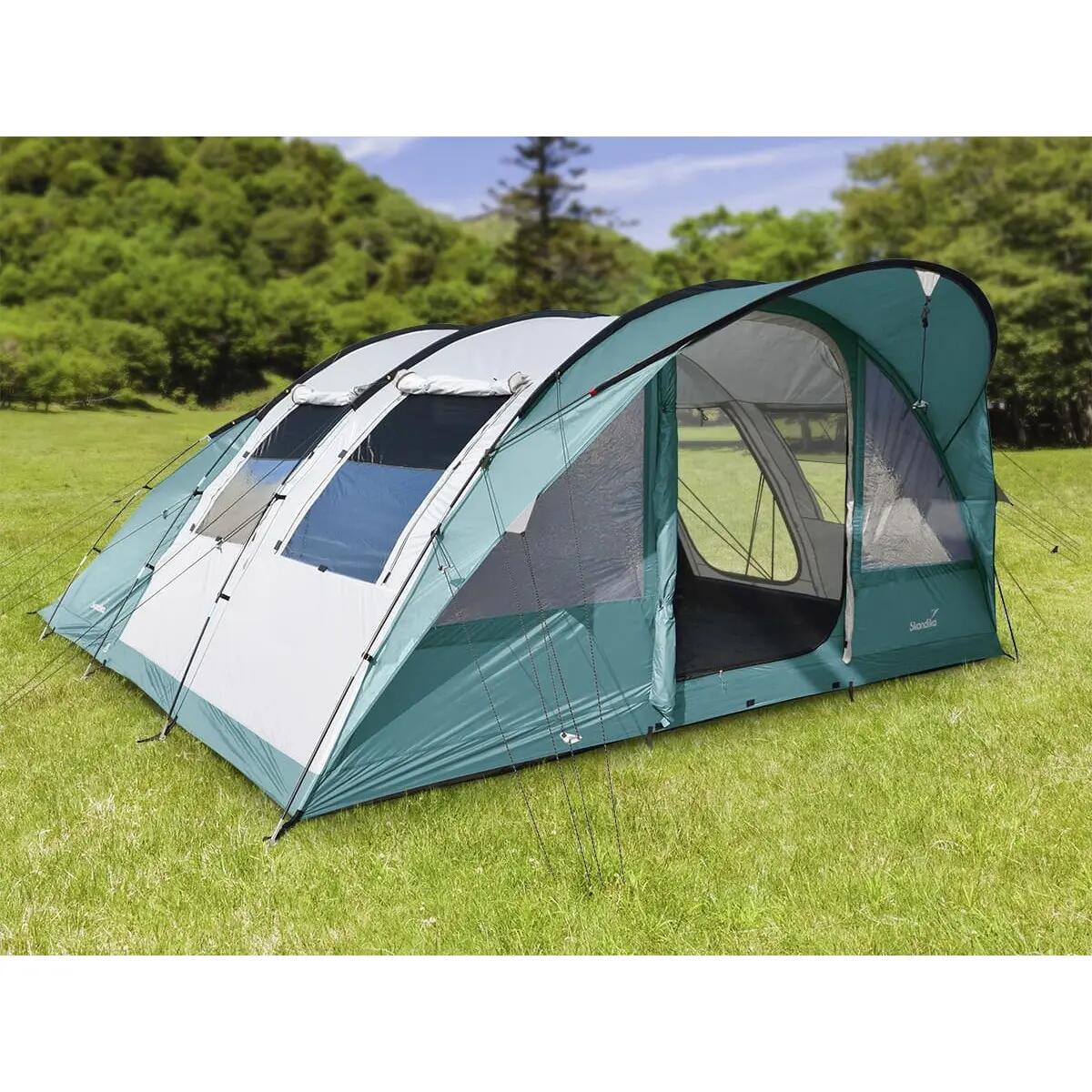 Tenda de campismo - Egersund 7 XL Sleeper Protect - Chão cosido 2/14