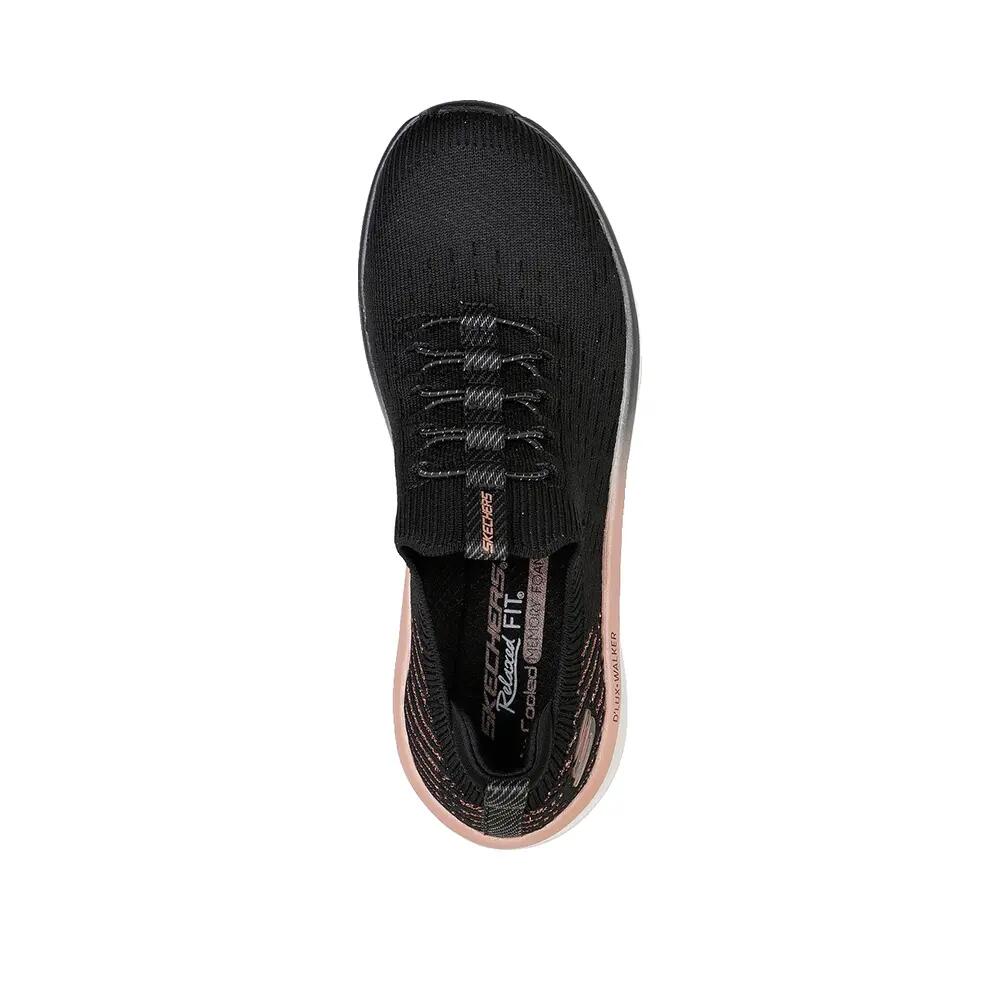 Női gyalogló cipő, Skechers D'Lux Walker Let It Glow 5/6