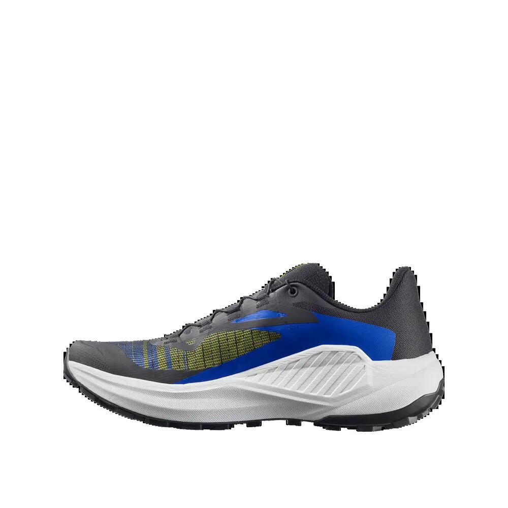 Zapatillas - running en carretera - adultos - GENESIS - negras y amarillas 4/4